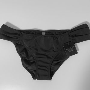 NWT Victoria’s Secret Black Swim Bottoms